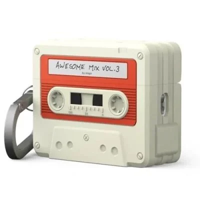 Elago AirPods Pro 3 Cassette Tape Classic Hang Case _ white